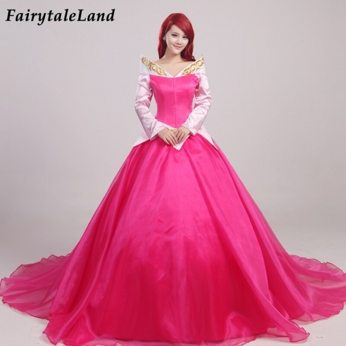 Briar Rose Dress Cosplay Princess Aurora Costumes For Halloween Party Sleeping Beauty Outfit Fancy Costumes