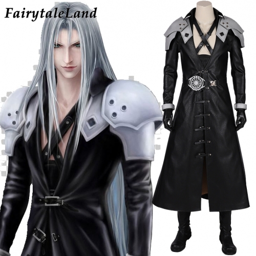 Games Final Fantasy VII Sephiroth Remake Cosplay Costume