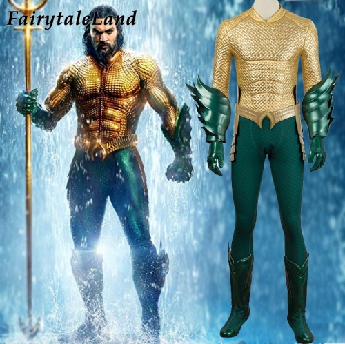 Movie Aquaman Arthur Curry Cosplay Costume