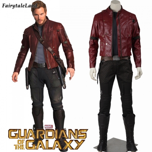 Guardians of the Galaxy Star-Lord Peter Quill Cosplay Costume