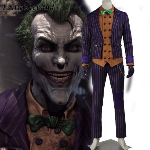 Batman  Arkham Knight Joker Cosplay Costume
