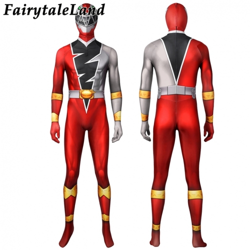 Kishryu Sentai Ryusoulger  Red Ranger Koh Cosplay Costume