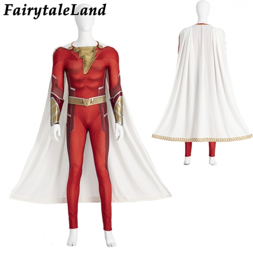 Shazam! Fury of the Gods Billy Jumpsuit Cosplay Costume