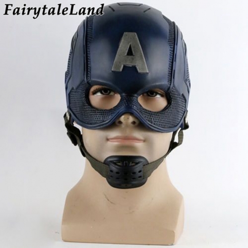 Captain America Steve Rogers Helmet Cosplay Costume Props