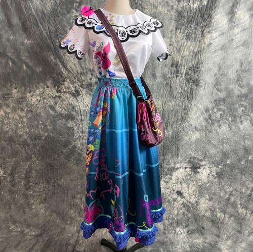 Encanto Mirabel Madrigal Cosplay Costume Custom Made