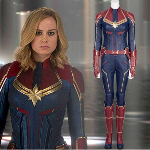 Captain Marvel Carol Danvers Cosplay  Costume
