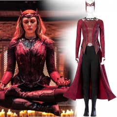 Dr. Strange in the Multiverse of Madness Wanda Scarlet Witch Cosplay Costume